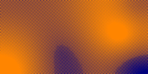 Retro Geometric Halftone Pattern Background