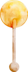 watercolor honey candy