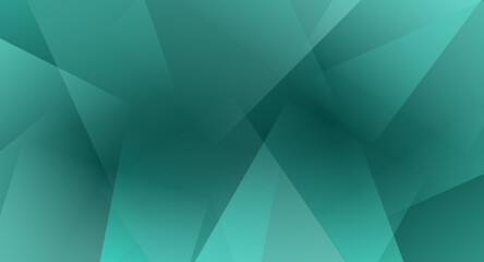 Obraz premium Modern Abstract Geometric Teal Background