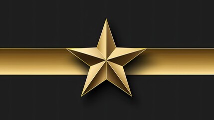 Obraz premium Vector logo of a star