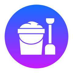 Sand Bucket Icon