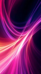 Fototapeta premium Dynamic Colorful Abstract Lines Graphic Design