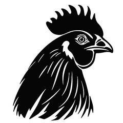 Obraz premium rooster head mascot