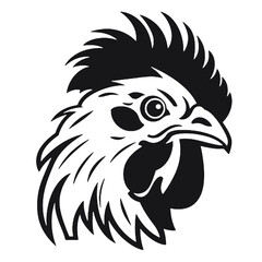 Fototapeta premium head of a rooster