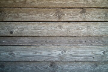 Fototapeta premium Rustic Weathered Wooden Planks Showing Natural Grain and Texture Ideal for Backgrounds and Design Projects