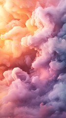 Fototapeta premium Abstract Colorful Smoke Art Print