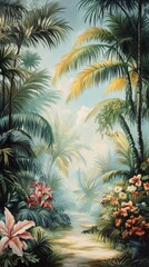 Tranquil Tropical Rainforest, A Celebration of Nature's Biodiversity