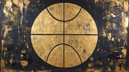 The Serene Sanctuary of Sport: An Empty Indoor Basketball Court Bathed in Natural Light, Where Wooden Floors Gleam and Windows Frame the Tranquil Outdoors