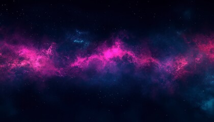 Fototapeta premium dark background with a pink and purple powder explosion, a space background