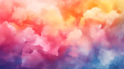 Abstract watercolor background with vibrant colors

