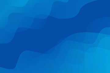 Abstract blue wave background for presentation, wallpaper and banner