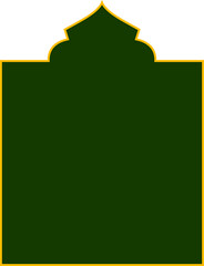 Ramadan Islamic Background with Mosque, Lantern, and Eid Celebration Elements