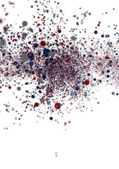 Colorful confetti explosion, stock photo. Perfect for design projects