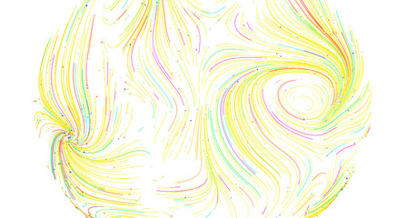 Colorful abstract background with swirling lines and vibrant colors. Perfect for modern designs.