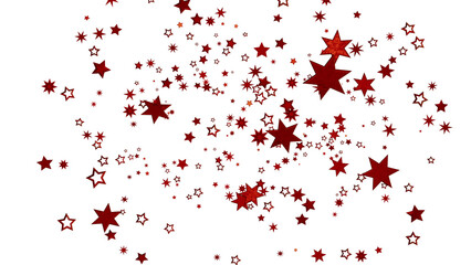 Red Star Burst Background
