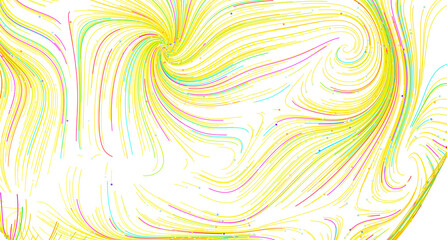 Colorful abstract background with swirling lines and vibrant colors. Perfect for website banners, presentations, and mor © vegefox.com