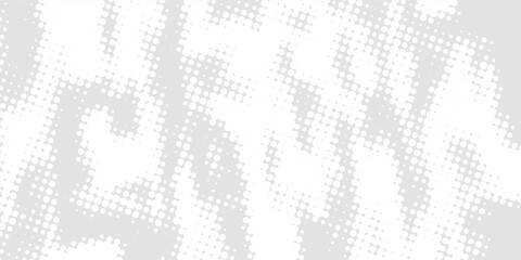 Dot white gray wave light technology texture background. Abstract big data digital concept. 3d rendering.