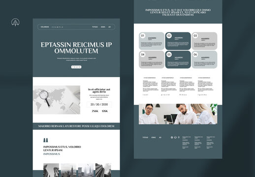 Corporate News Letter Template