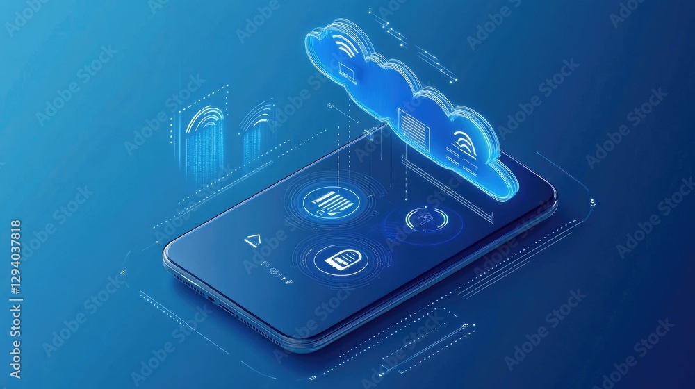 Poster internet of things communication between smart home devices and cloud servers.