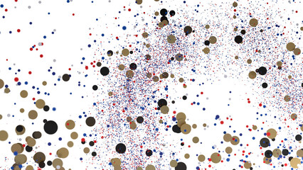 Colorful Confetti Burst - Festive Background