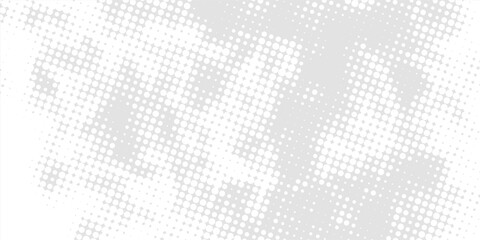 Dot white gray wave light technology texture background. Abstract big data digital concept. 3d rendering.