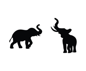 Elephant Silhouette