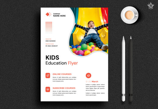 kids Education Flyer