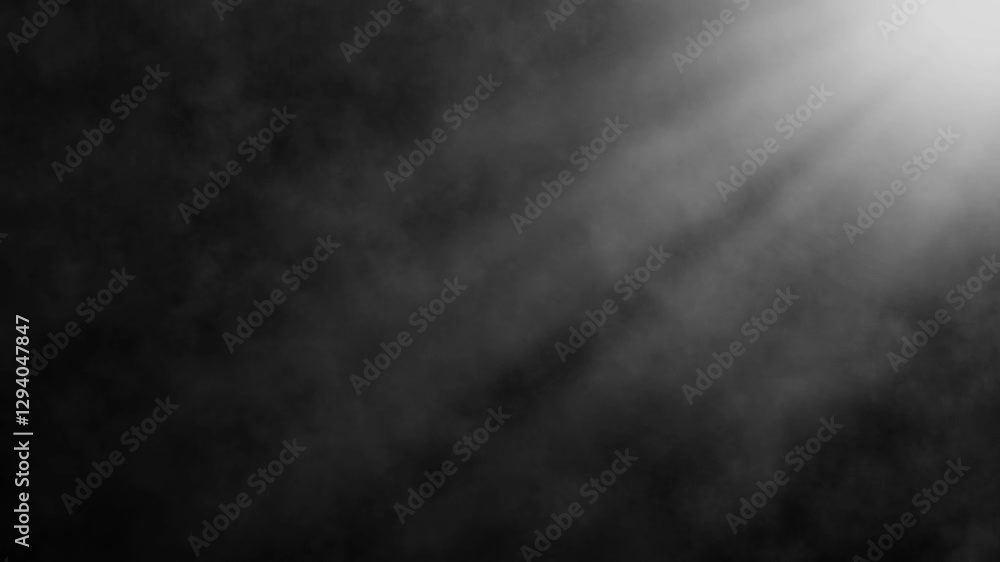 Poster loopable atmospheric background - dramatic light rays in abstract composition of light beams cutting