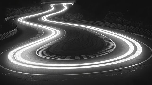 Aerial view tire track mark on asphalt tarmac road race track texture and background, Abstract background black tire track skid on asphalt road, Tire mark skid mark on asphalt road