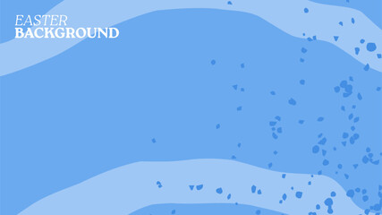 Minimal abstract horizontal background vector illustration. Soft earth tone pastel color organic shape Background. Design for Spring or Easter card, banner, print, poster, cover, wallpaper.