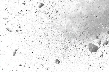 Photo image of falling down snow, heavy big small size snows