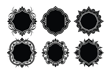 black and white frames