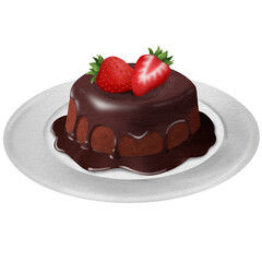 Chocolate lava cake