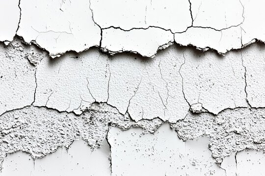Panorama de fond uni en papier crepi blanc pour creation d'arriere plan.. , isolated on white background,  , copy space, copy space for text,