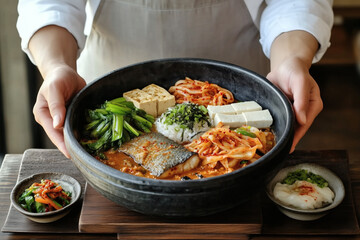 Korean Bibimbap Bowl