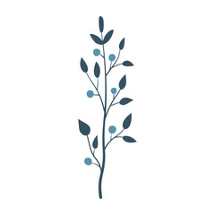 Berries. Cute illustration, vector, color, simple.