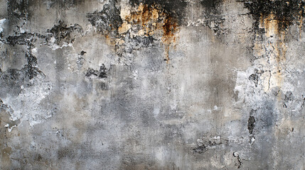 Fototapeta premium Weathered concrete wall texture urban setting image background grunge style close-up view art concept for design