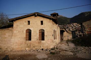 Damaged building in Antakya, Hatay after 6 February 2023 Earthquakes
