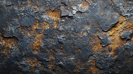 Rusty metal texture industrial environment close-up image dark colors abstract concept for visual design