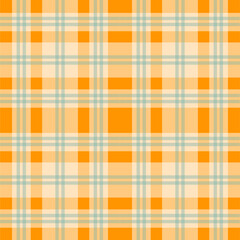 Bright orange and yellow plaid pattern with vibrant energy. Perfect for festive designs, fall themes, or bold textile projects.