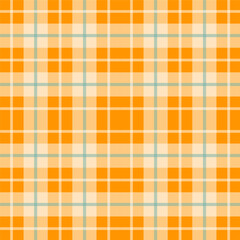 Bright orange and yellow plaid pattern with vibrant energy. Perfect for festive designs, fall themes, or bold textile projects.
