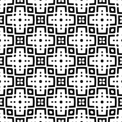 Vector pattern in ornamental style. Black and white color. Simple all over print block for apparel textile, ladies dress, fashion garment, digital wall paper.