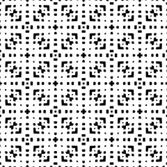 Vector pattern in ornamental style. Black and white color. Simple all over print block for apparel textile, ladies dress, fashion garment, digital wall paper.