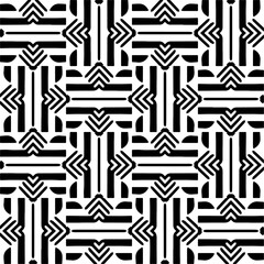 Vector pattern in ornamental style. Black and white color. Simple all over print block for apparel textile, ladies dress, fashion garment, digital wall paper.