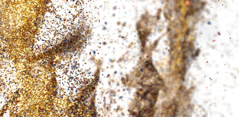 Gold Glitter Texture Background Image