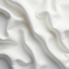 Delicate white silk, lustrous sheen, subtle wrinkles , luxury background, refined, shimmer