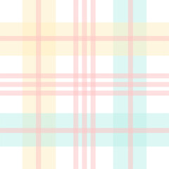 Light and airy pastel plaid pattern in soft hues. Ideal for baby shower designs, stationery, and gentle, feminine projects.