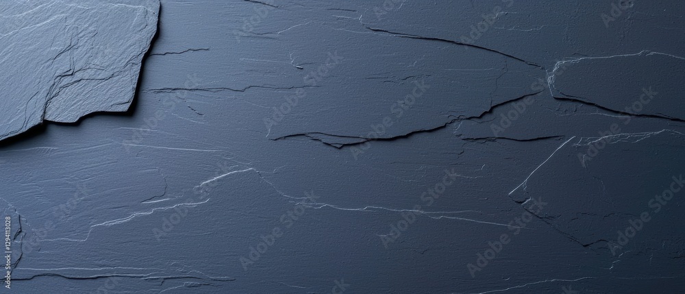 Poster a textured dark surface with subtle lines and patterns, resembling natural stone or slate, perfect f