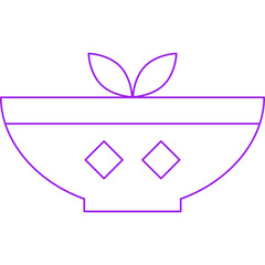 Gazpacho icon single vector illustration