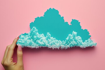 Blue round stand on pink background. Minimal concept. Flat lay, top view. , isolated on white background,  , copy space for text,